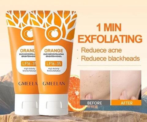 🍊Orange Enmes Exfoliating Brightening Gel 🚺Full Body Use
