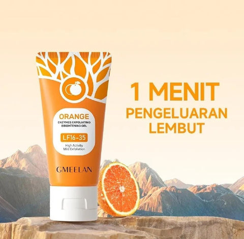 🍊Orange Enmes Exfoliating Brightening Gel 🚺Full Body Use