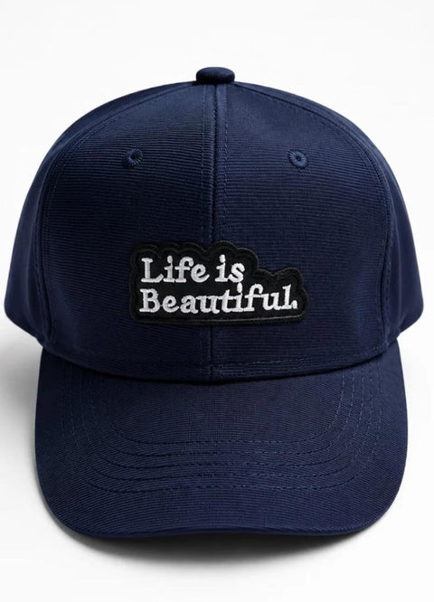 Life is Beautiful Navy Cap