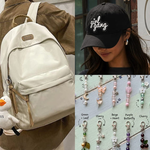 College bag | BUY ONE GET ONE FREE Key chain | 1 Free Cap Girl Gang